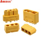 XT60 (2+4) Male Female Plug With Signal Pin and Sheath Solder Wire Model Accessories